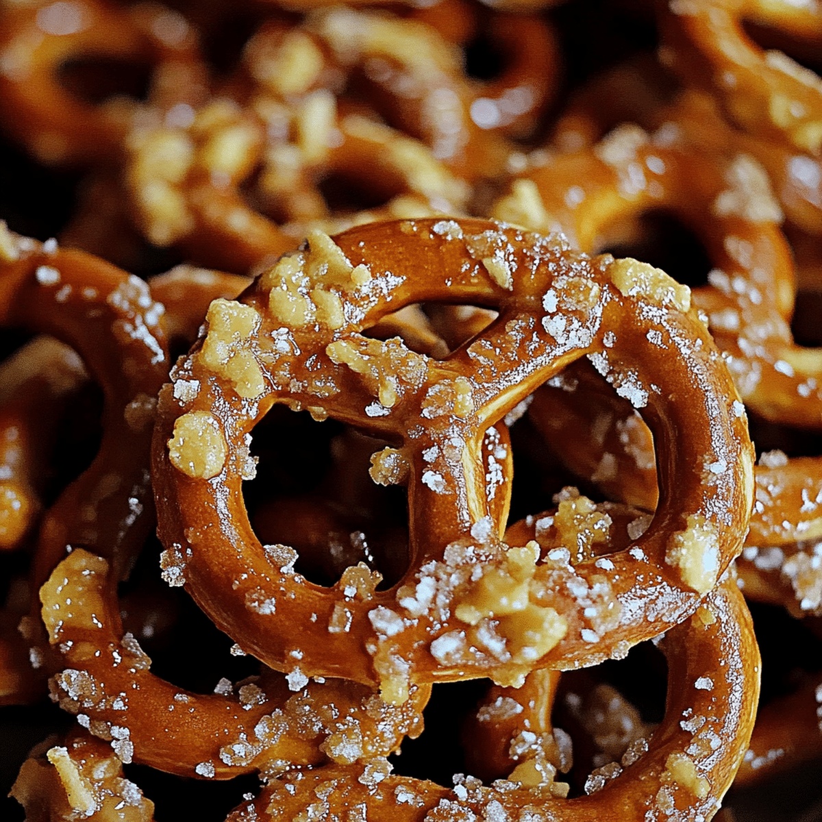 Butter Toffee Pretzels Recipe
