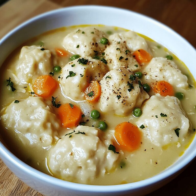 Chicken & Dumplings Soup Recipe