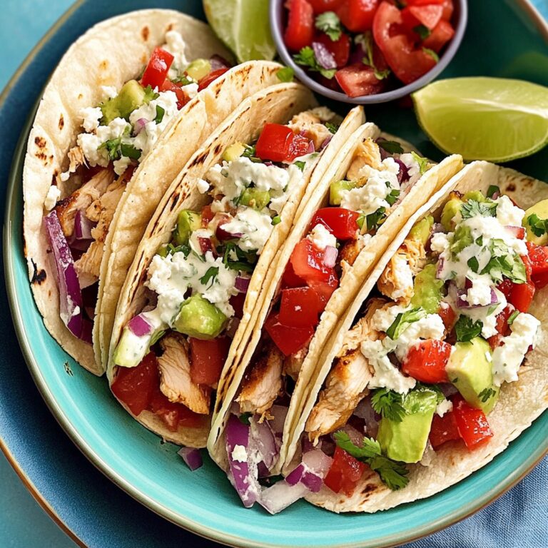 Baja Chicken Tacos Recipe