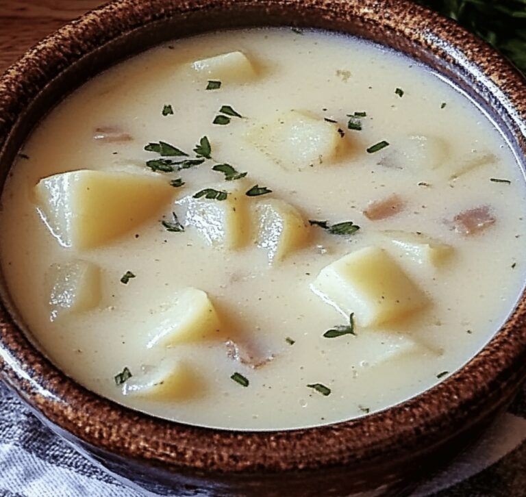 Hearty Grandmas Homemade Potato Soup Recipe