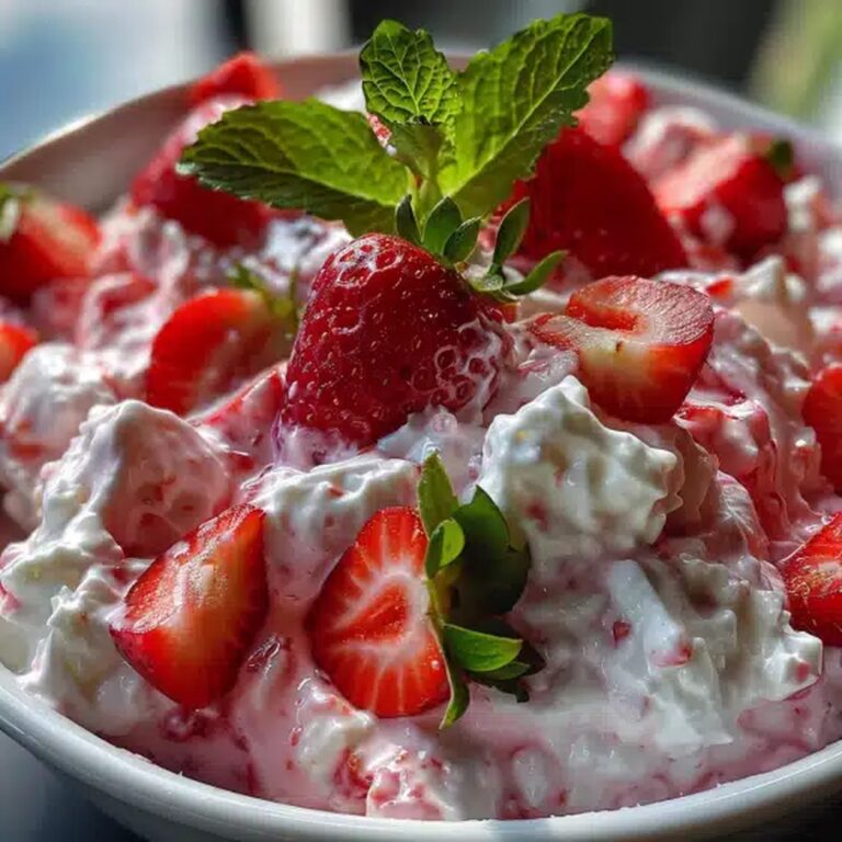 Fluffy Strawberry Fluff Salad Recipe