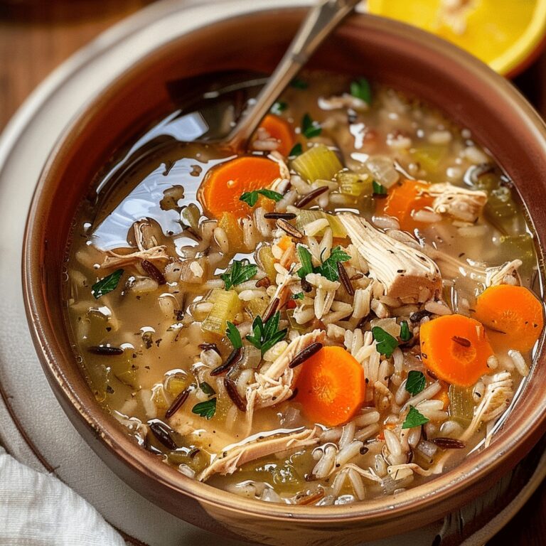 Chicken & Wild Rice Soup Recipe