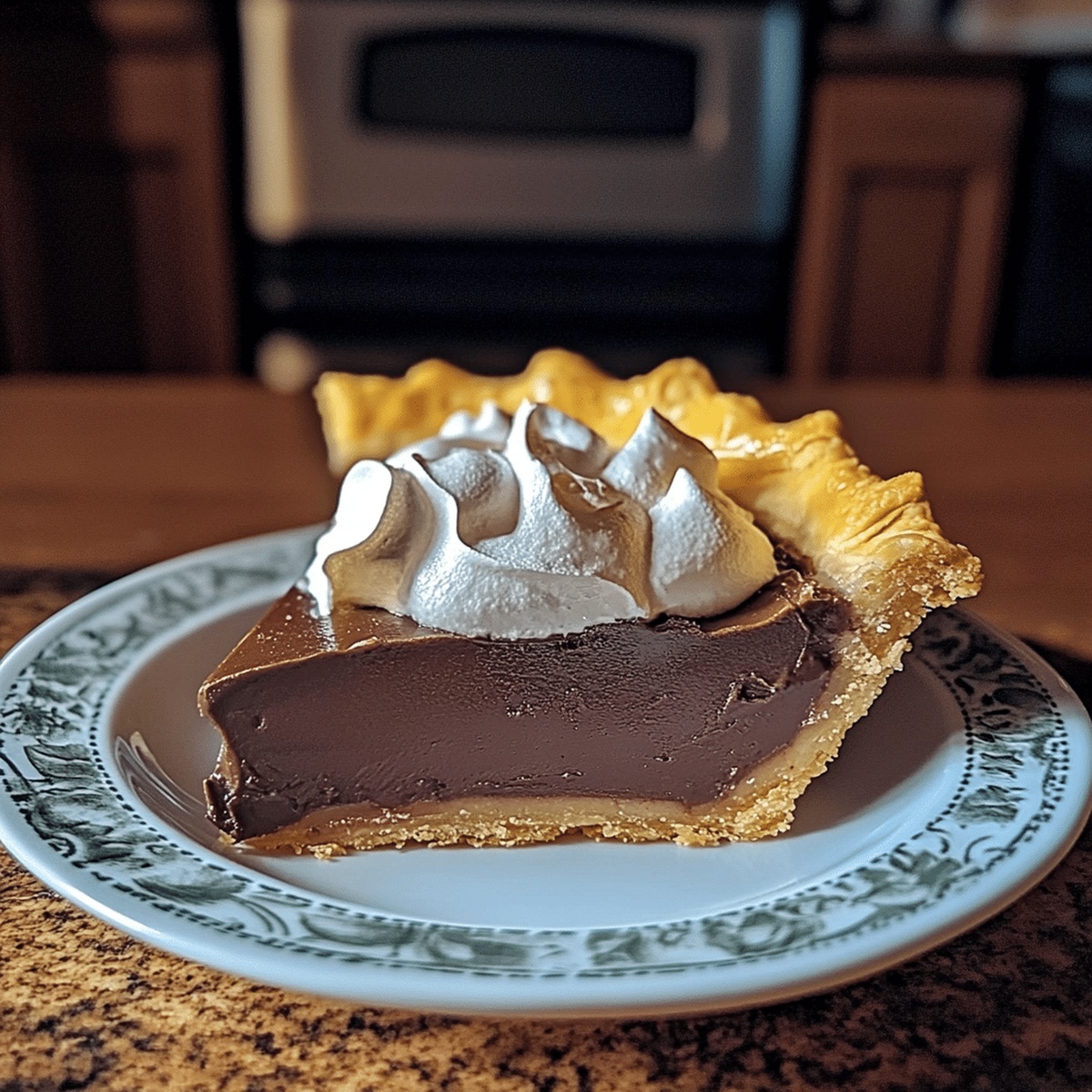 Silky Chocolate Pie Recipe