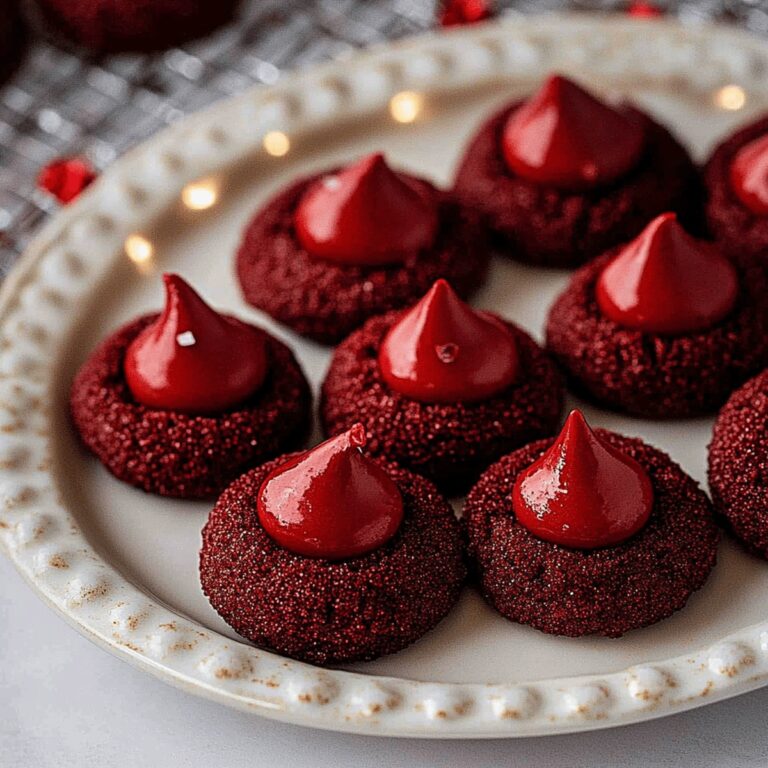 Irresistible Hersheys Red Velvet Blossoms Cookies Recipe