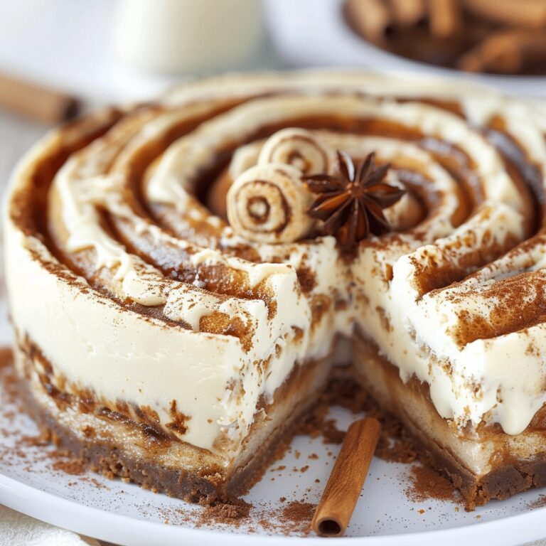 Heavenly Cinnamon Roll Cheesecake Recipe