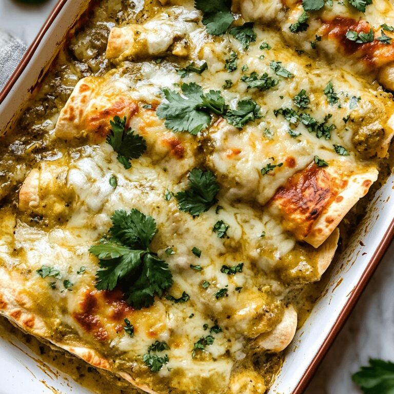Green Chile Chicken Enchiladas Recipe