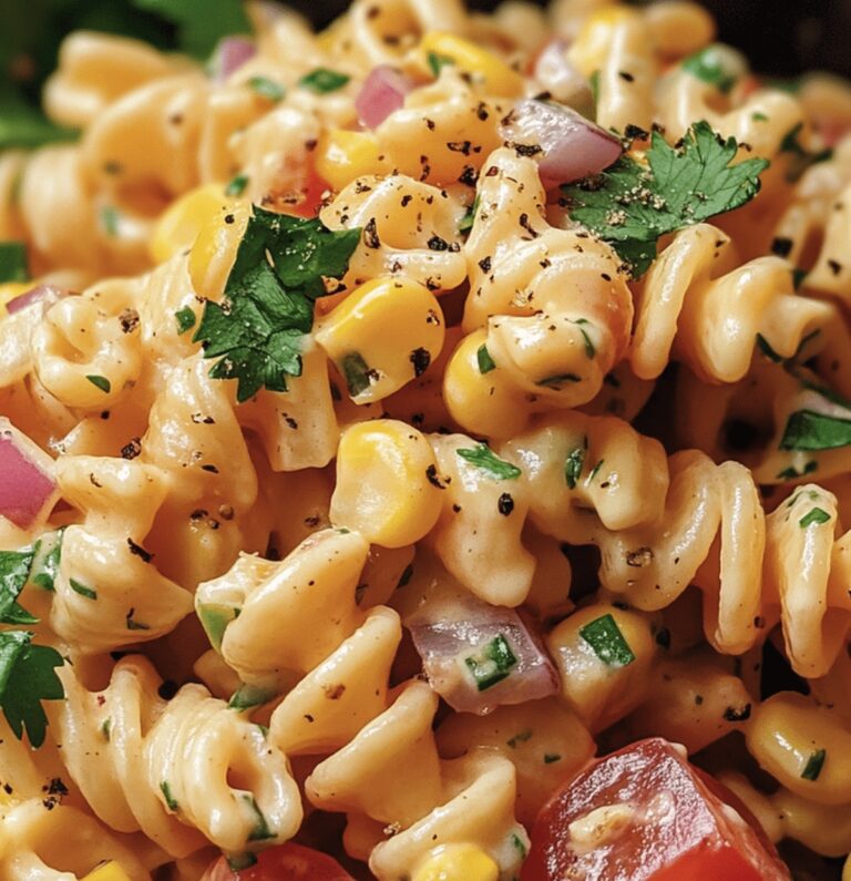 Mexican Street Corn Pasta Salad Recipe