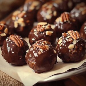 Chocolate Peacan Pie Balls Recipe