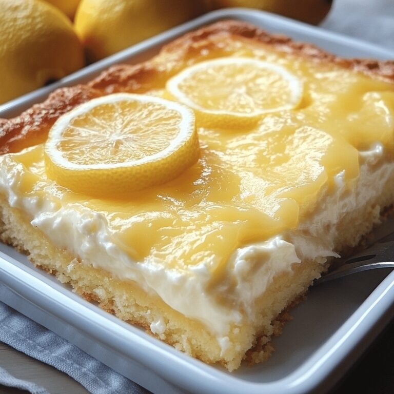 Effortless Lemon Cream Cheese Dump Cake Recipe