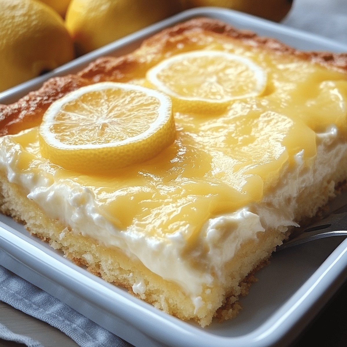 Effortless Lemon Cream Cheese Dump Cake Recipe