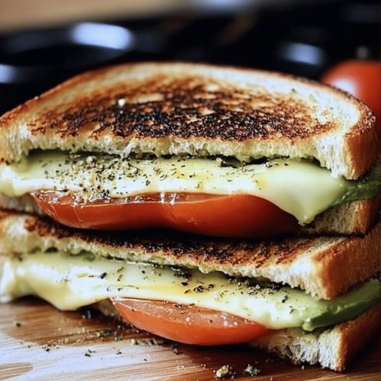 Gourmet Avocado, Mozzarella, And Tomato Grilled Cheese Recipe