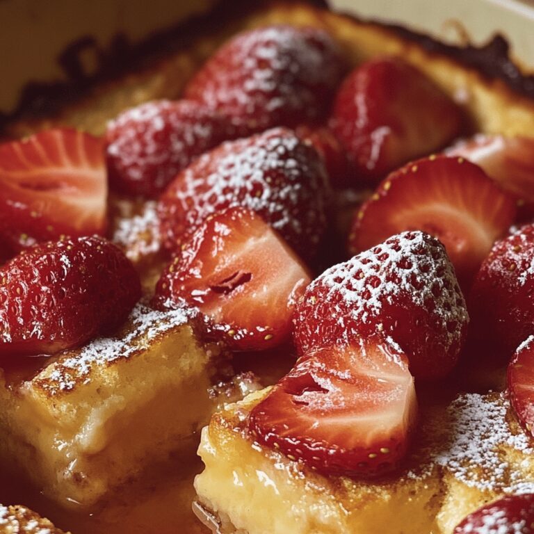 Heavenly Strawberry French Toast Casserole Recipe
