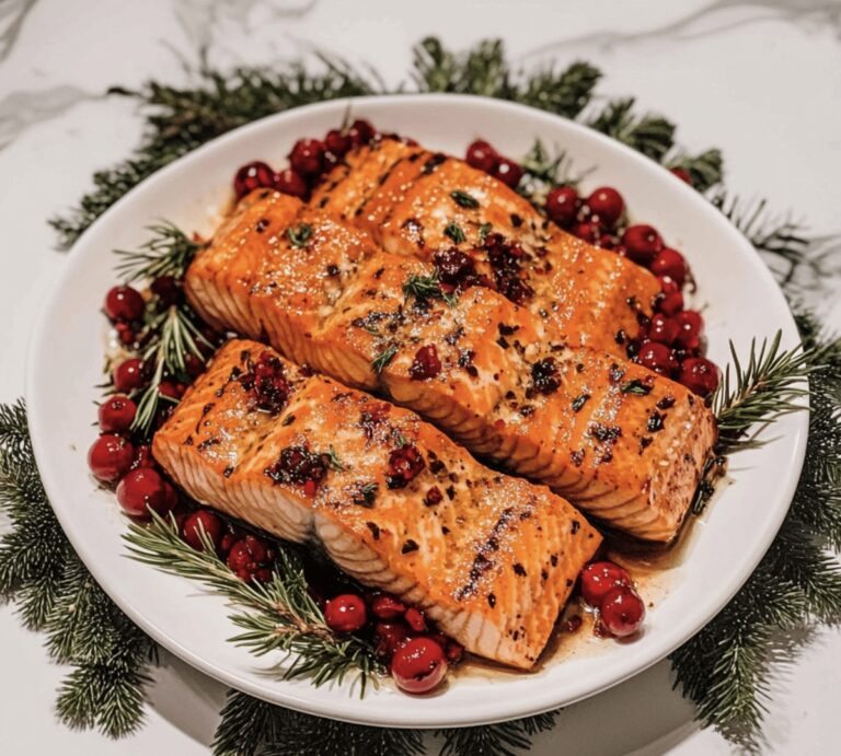 Festive Christmas Salmon Recipe