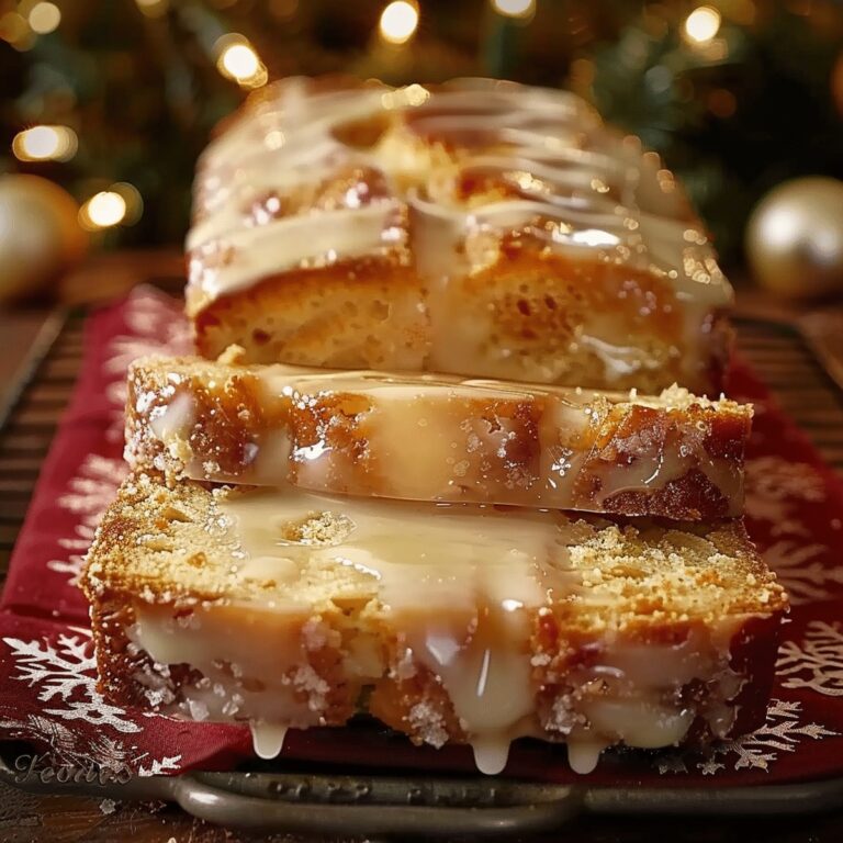 Christmas Eggnog Bread Recipe
