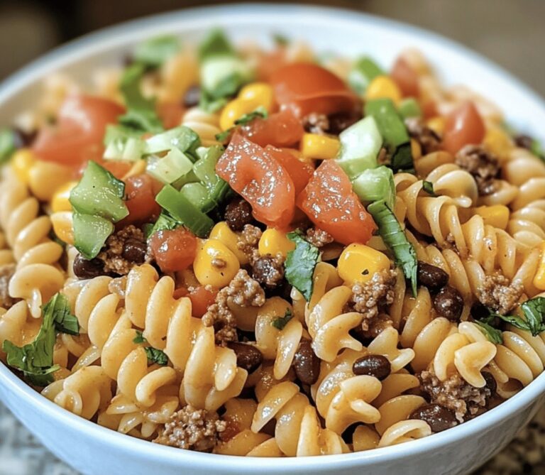 Zesty Taco Pasta Salad Recipe