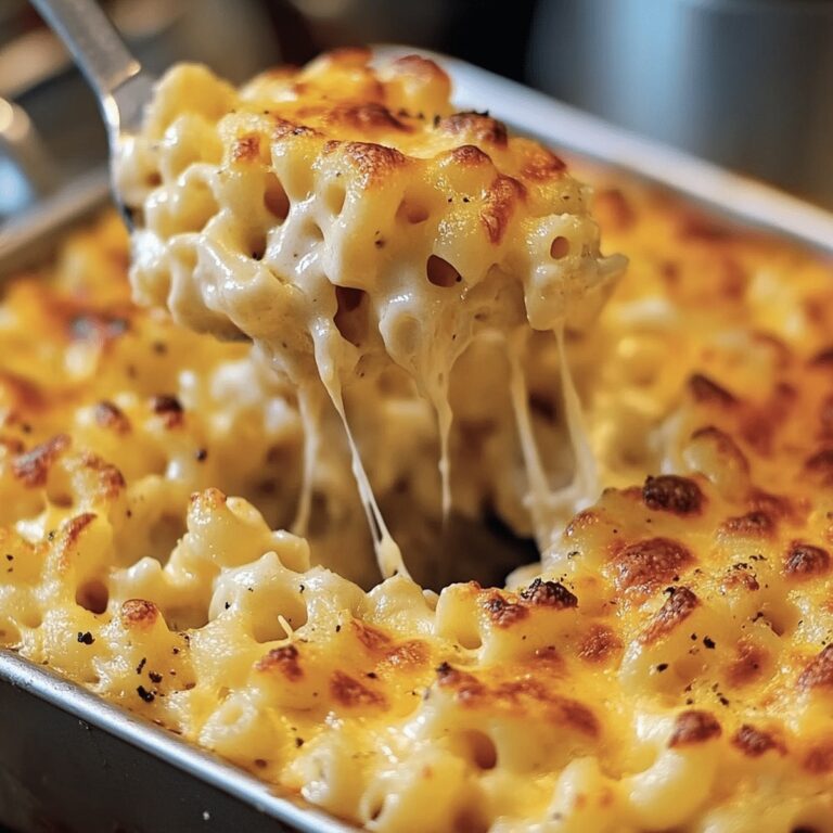 Velvety Baked Mac And Cheese Recipe