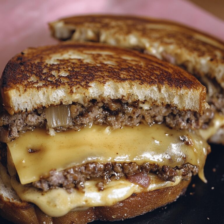 Gourmet Patty Melts With Secret Sauce Recipe
