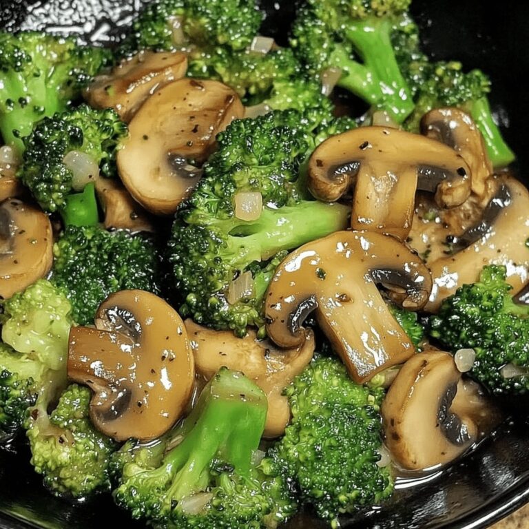 Speedy Broccoli And Mushroom Stir Fry Recipe