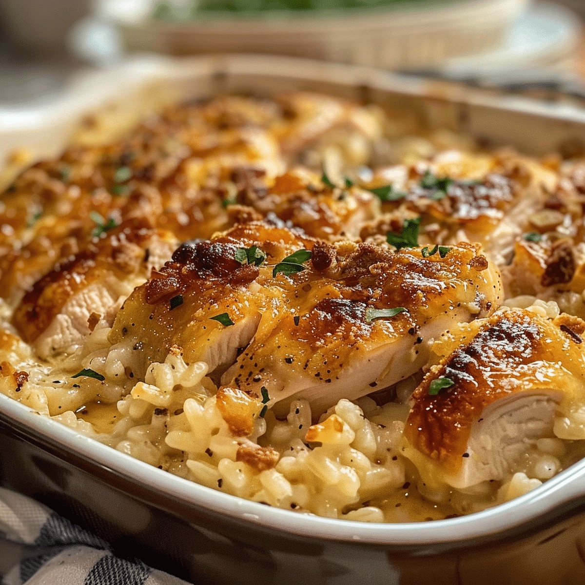 No-Peek Chicken Casserole Recipe