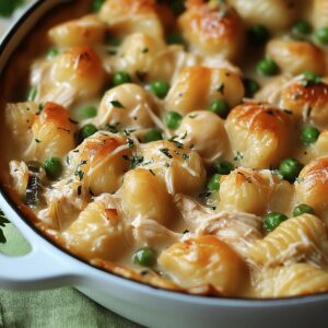 Comforting One Pot Gnocchi Chicken Pot Pie Recipe