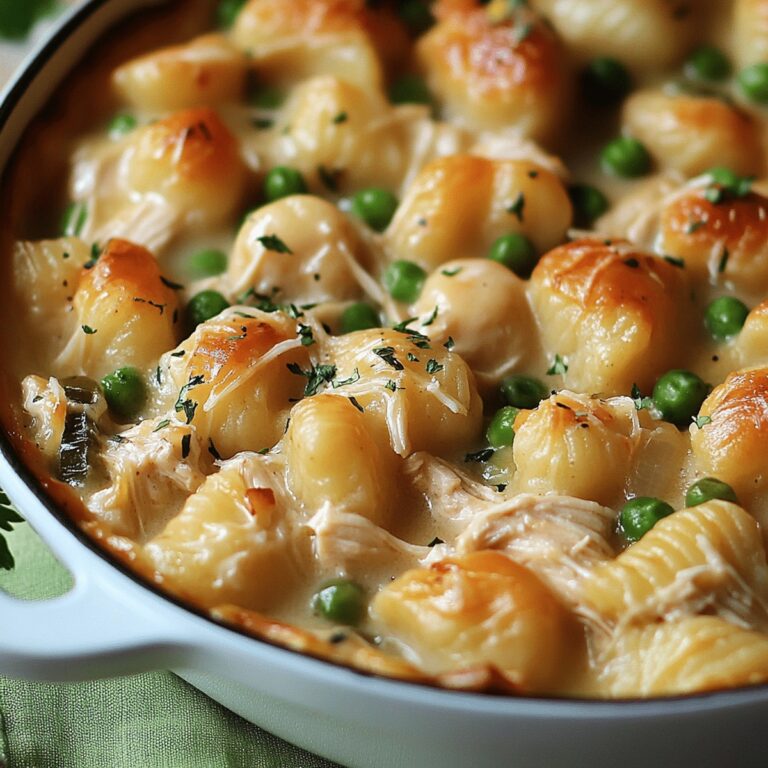 Comforting One Pot Gnocchi Chicken Pot Pie Recipe