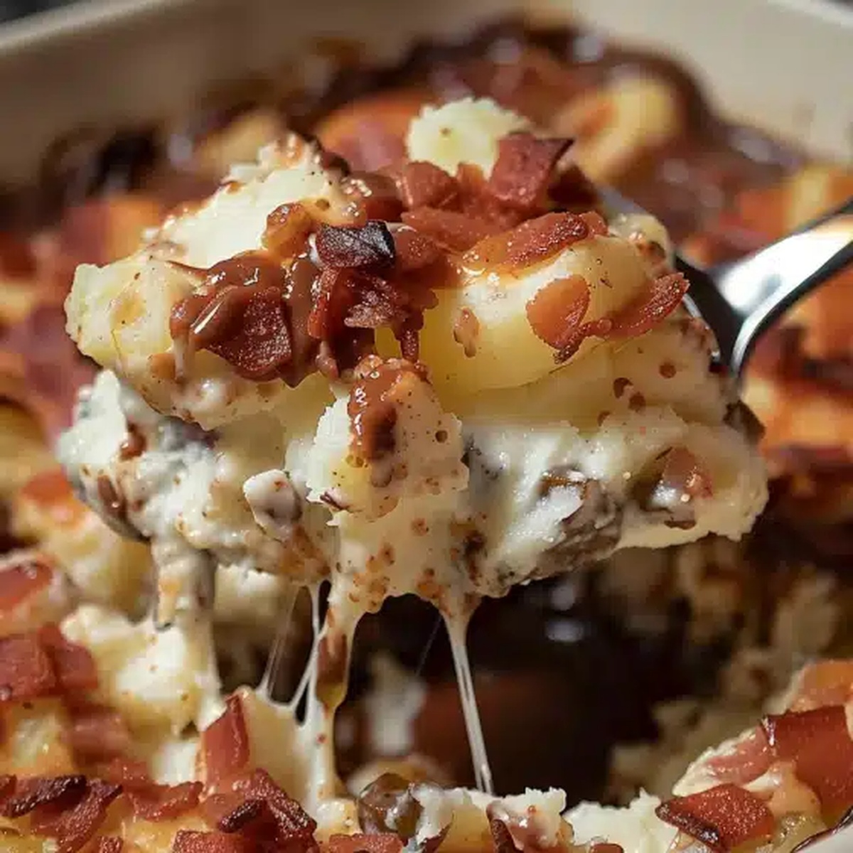 Crispy Mississippi Mud Potatoes Recipe