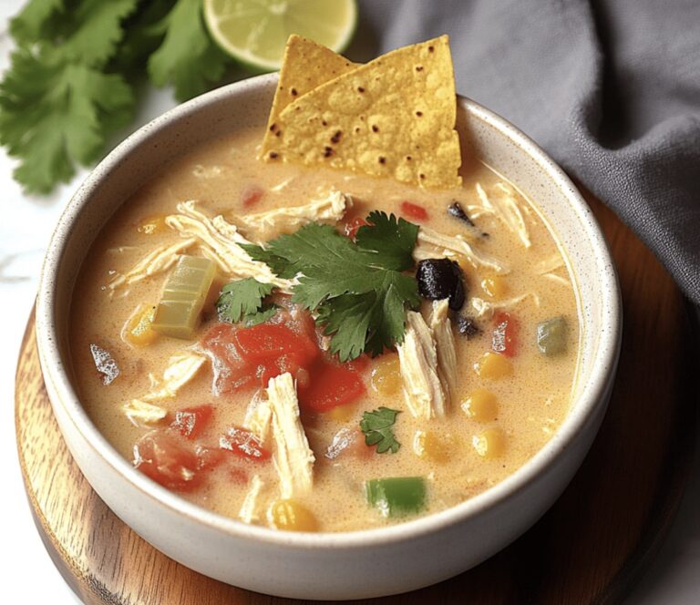 Hearty Chicken Tortilla Soup Recipe