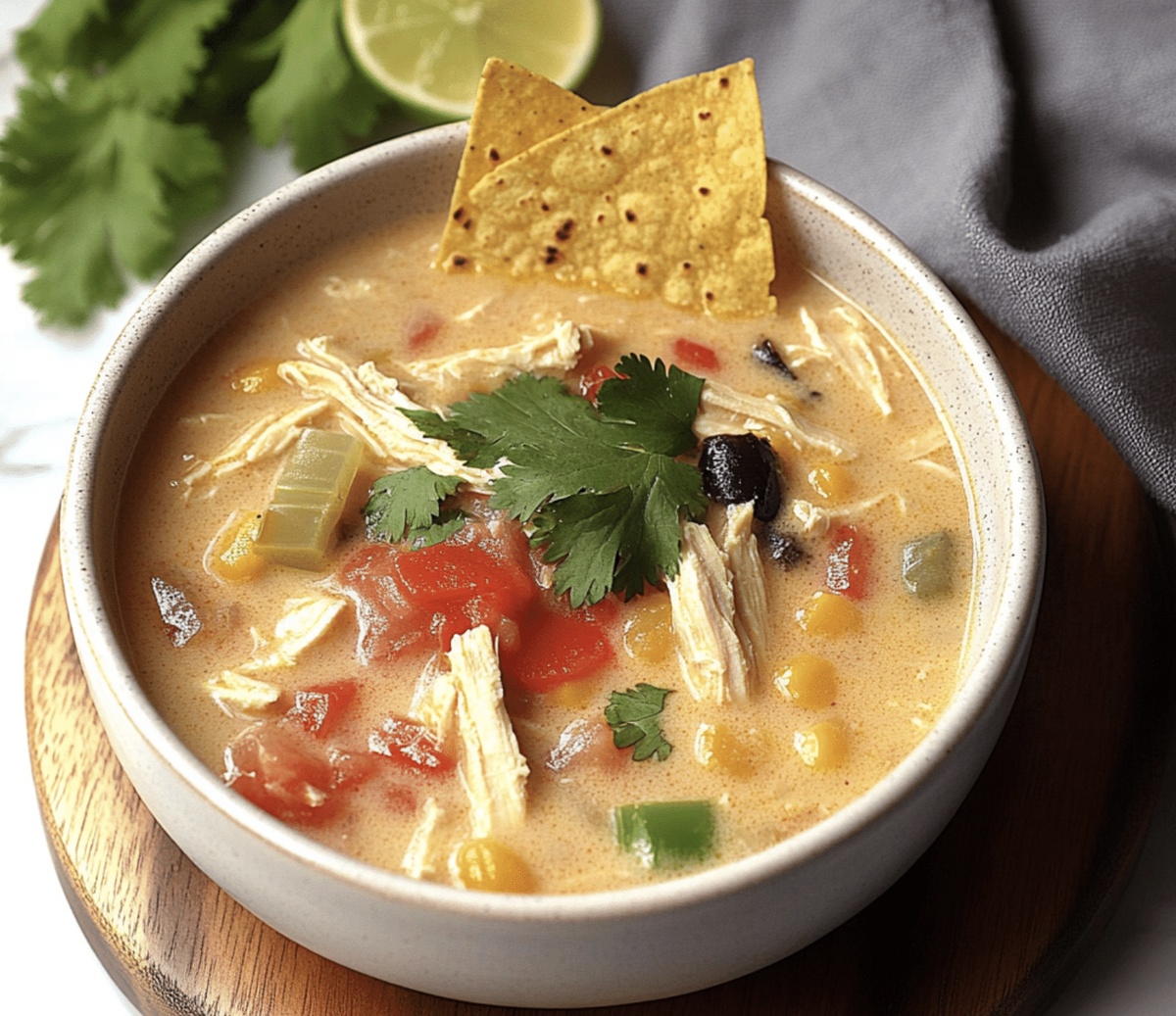 Hearty Chicken Tortilla Soup Recipe
