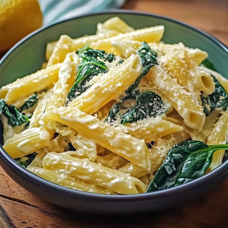 Lemon Ricotta Pasta With Spinach Recipe