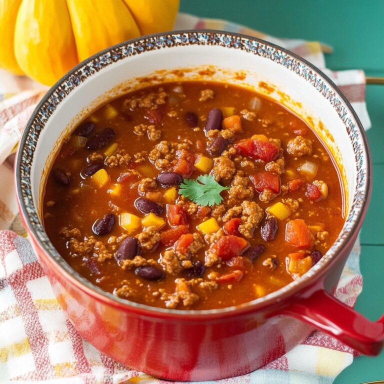 Pumpkin Chili Recipe