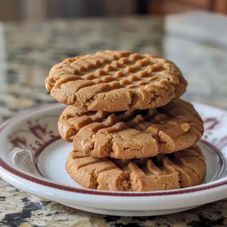 Crispy Air Fryer Peanut Butter Cookies Recipe