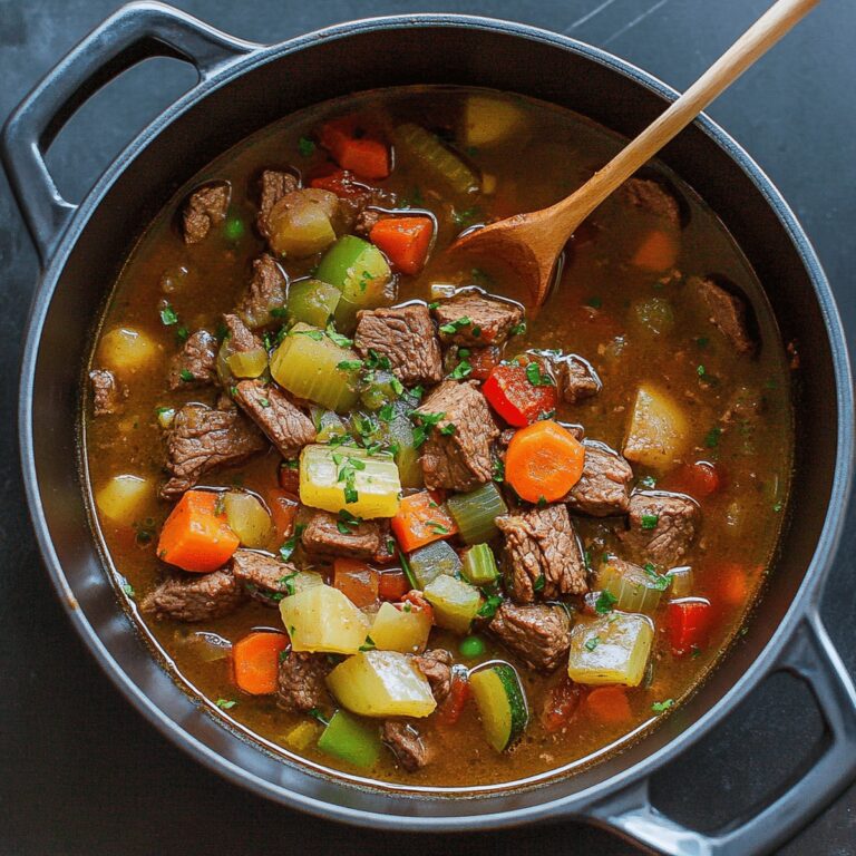 Hearty Vegetable Beef Soup Recipe