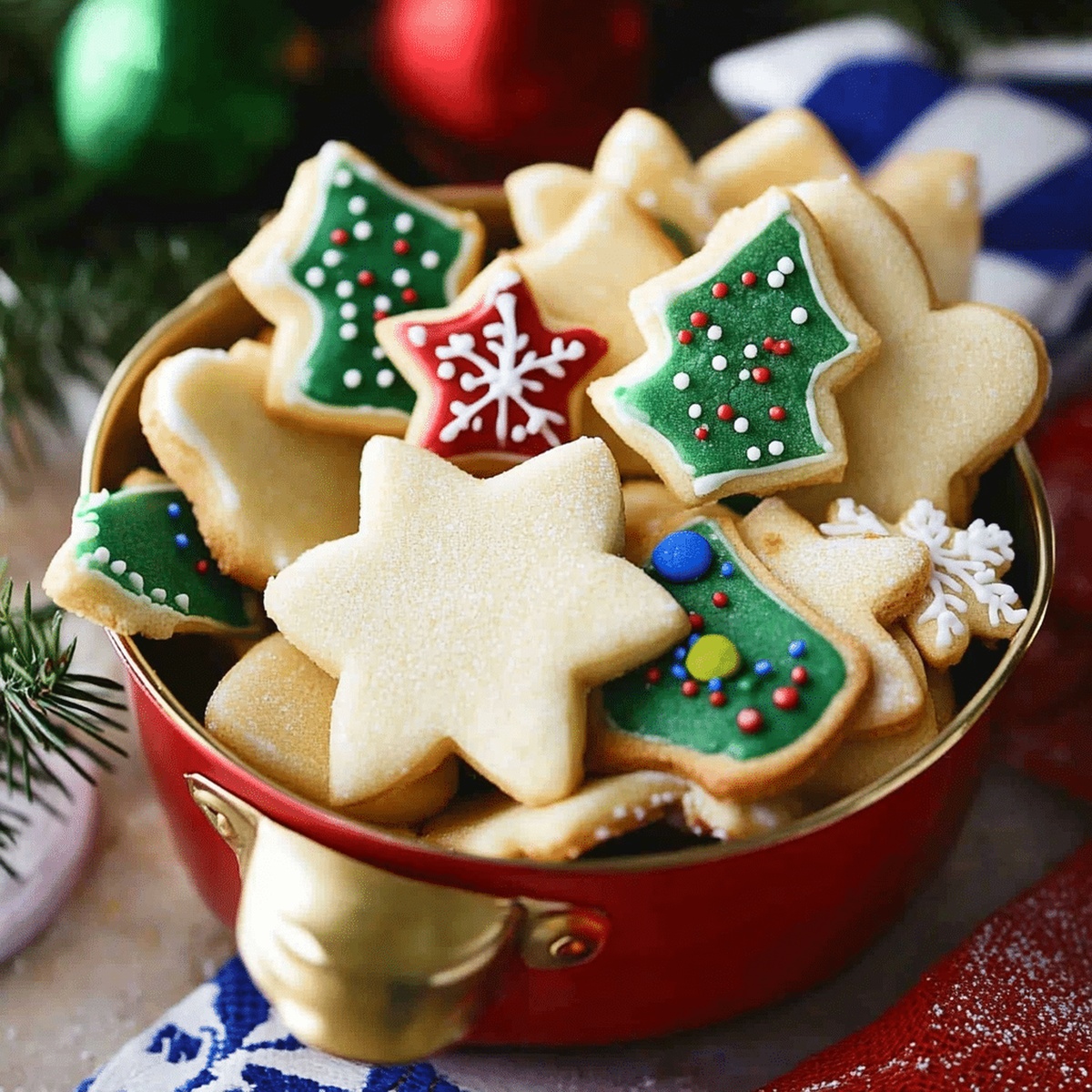 Soft Cut Out Sugar Cookies Recipe