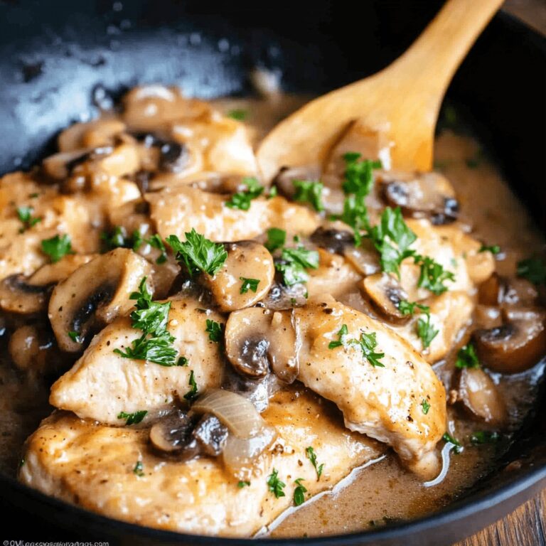 Rustic Chicken Marsala With Mushrooms Recipe