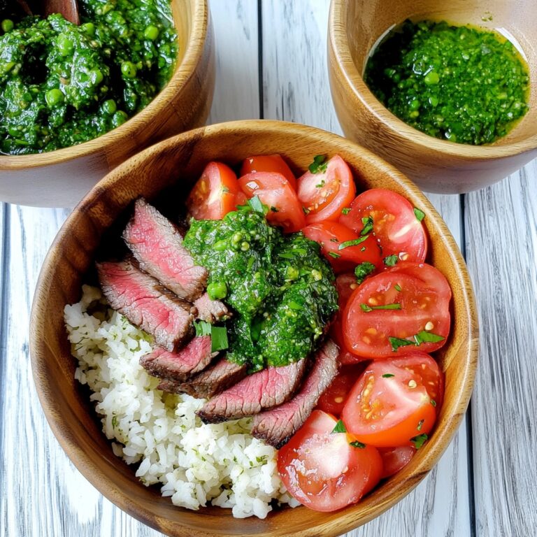 Chimichurri Steak Bowl Recipe