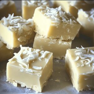 White Chocolate Coconut Fudge Recipe