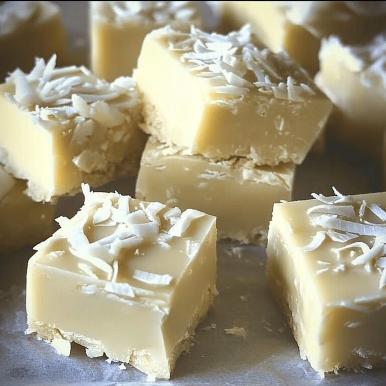White Chocolate Coconut Fudge Recipe