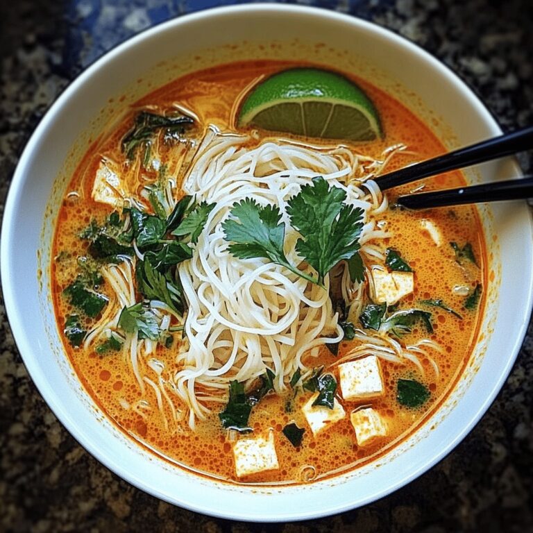 Spicy Thai Noodle Soup Recipe