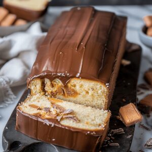 Super Easy Twix Pound Cake Recipe