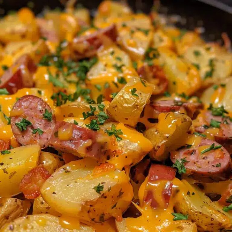 Cheesy Ranch Potatoes And Sausage Recipe