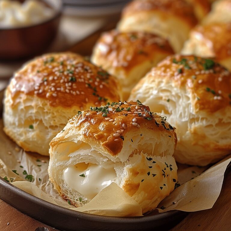 Pillsbury Biscuit Garlic Butter Cheese Bombs Recipe