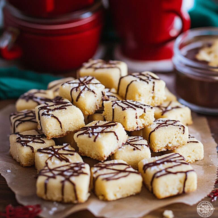 Crispy Chocolate Shortbread Bites Recipe
