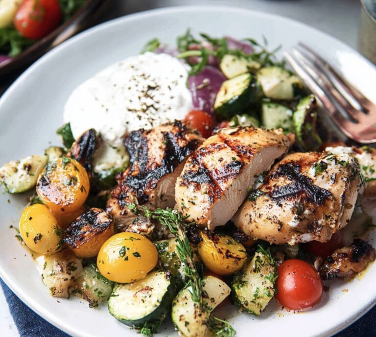 Grilled Greek Chicken Recipe