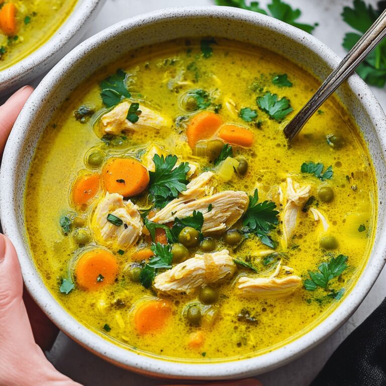 Anti Inflammatory Turmeric Chicken Soup Recipe