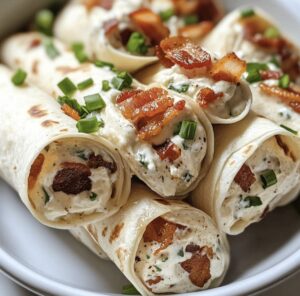 Tasty Chicken Bacon Ranch Roll-Ups Recipe