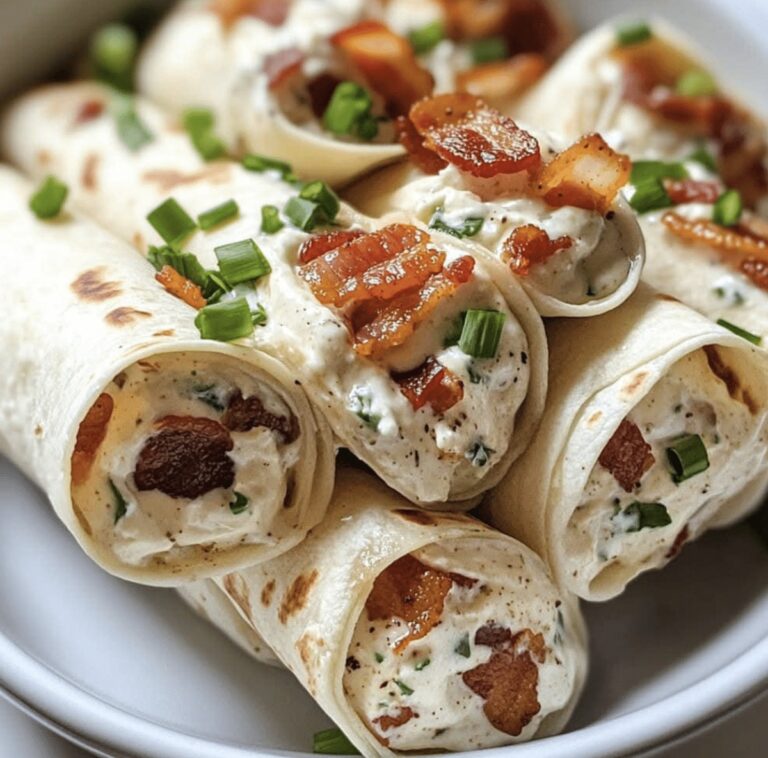 Tasty Chicken Bacon Ranch Roll-Ups Recipe