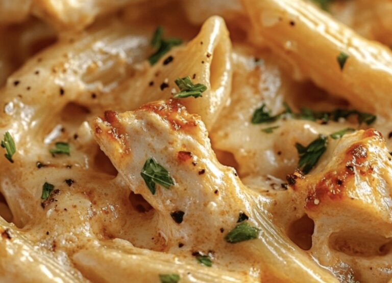 Creamy Crack Chicken Penne Recipe