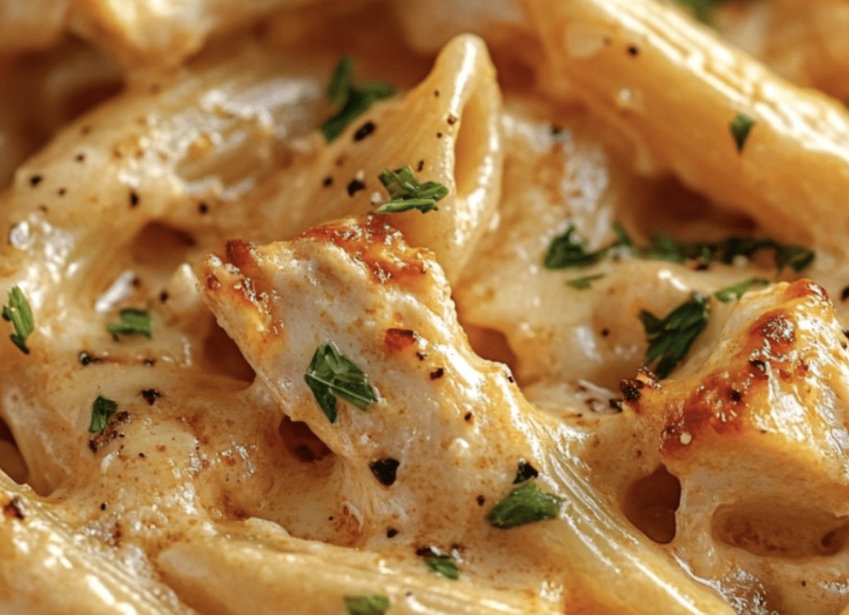 Creamy Crack Chicken Penne Recipe