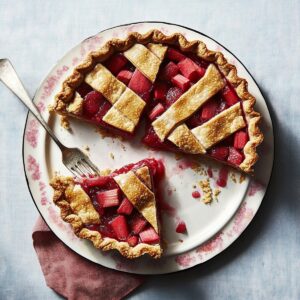 Best Strawberry-Rhubarb Pie Recipe
