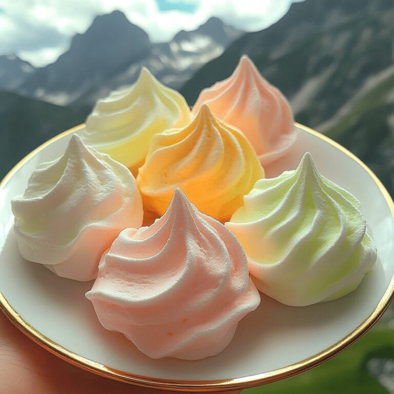 Fluffy Jello Meringue Cookies Recipe